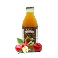 Juice - Red Apple (Ready to Consume, 200 Ml Glass Bottle)